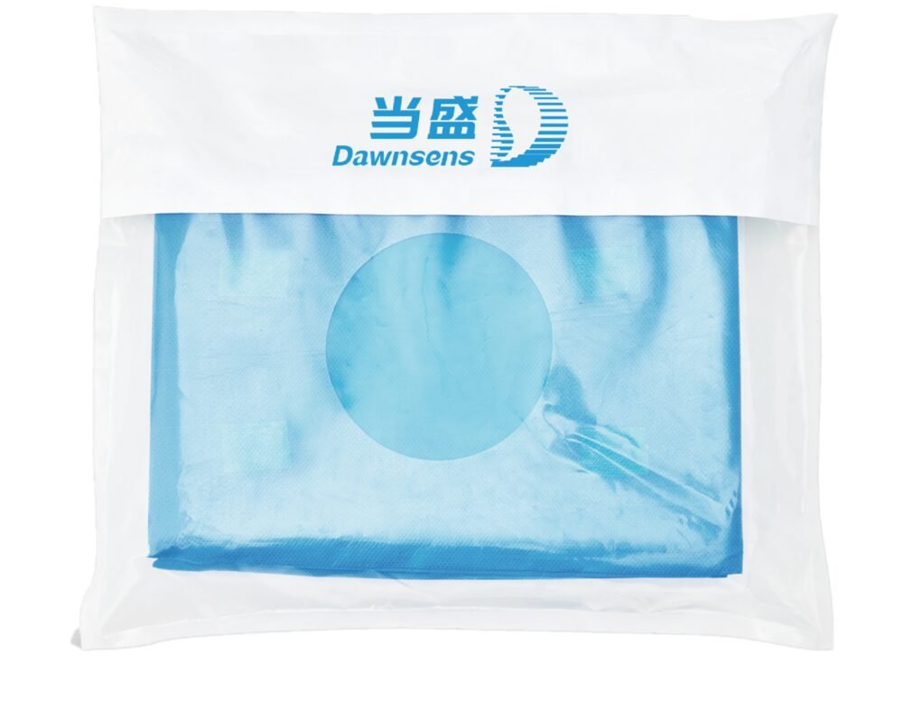 Detalle de bolsa de esterilización médica Dawnsens