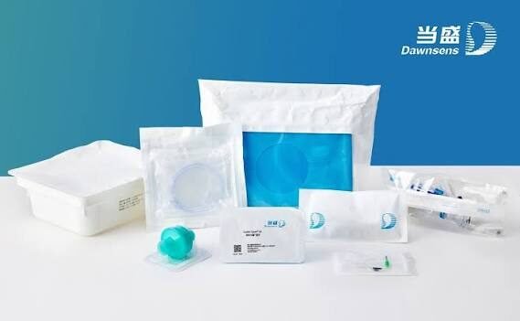 Línea de productos Dawnsens para envase médico estéril: bandeja, bolsa, blíster y kit de aguja